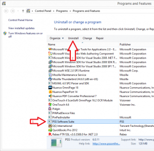 UninstallPSS