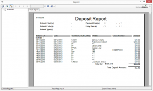 DEPOSIT_Report